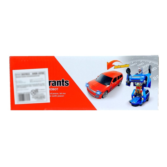 Машина-трансформер «Автобот», световые и звуковые эффекты, работает от батареек МИКС