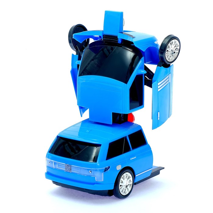 Машина-трансформер «Автобот», световые и звуковые эффекты, работает от батареек МИКС