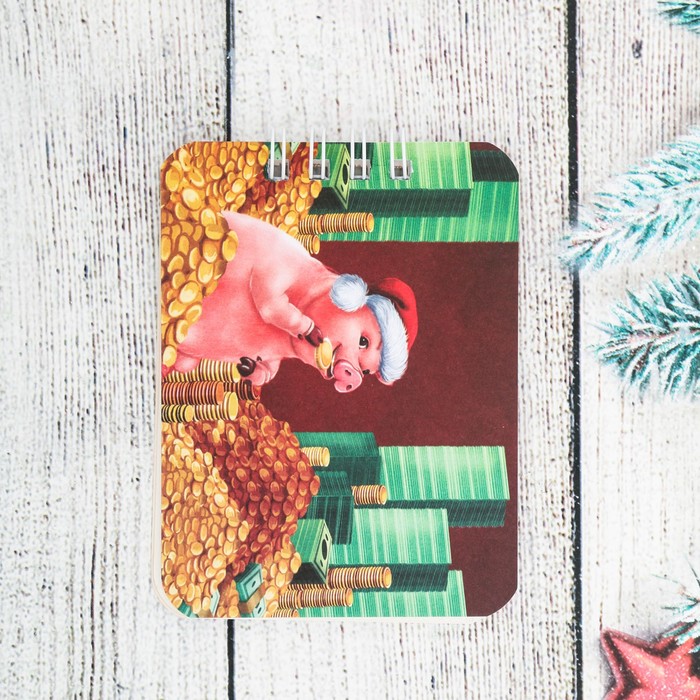 Набор "Денежного года", брелок, блокнот 20 л.