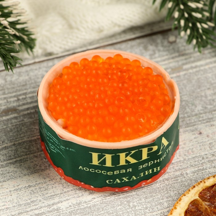 

Фигурное мыло "Баночка икры" 85гр