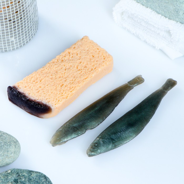 Мыло фигурное "Хлеб с килькой" 85 г