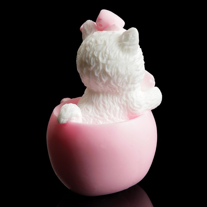 Мыло фигурное "Кошечка в чашке" 235 г