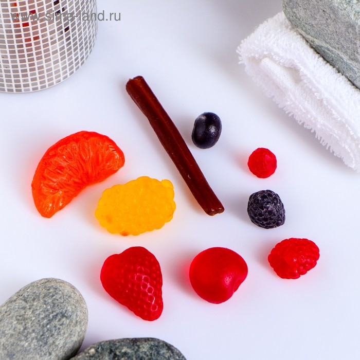 фото Мыло фигурное набор "ягоды 9шт" 38 г мыло ручной работы