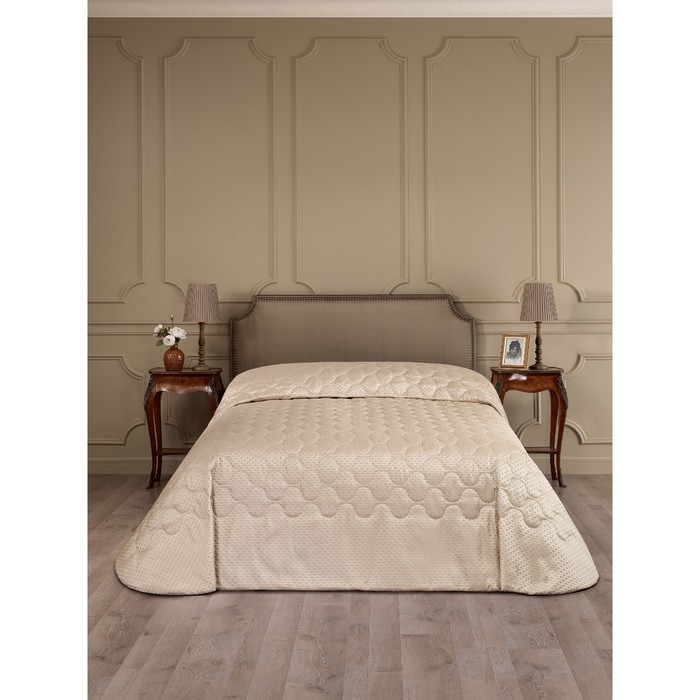 Покрывало АМАДЕУС, размер 240×260 см-1 шт., экрю