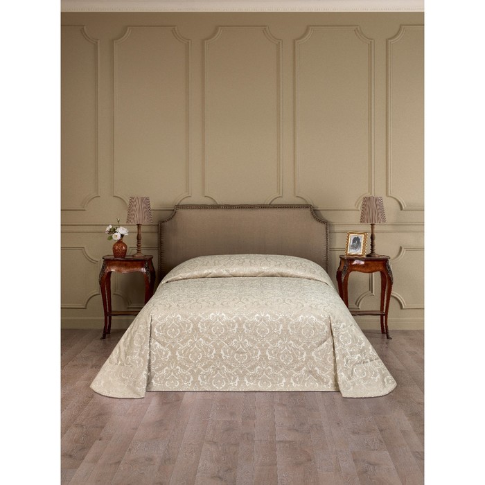 Покрывало СИЛИНО, размер 240×260 см-1 шт., экрю