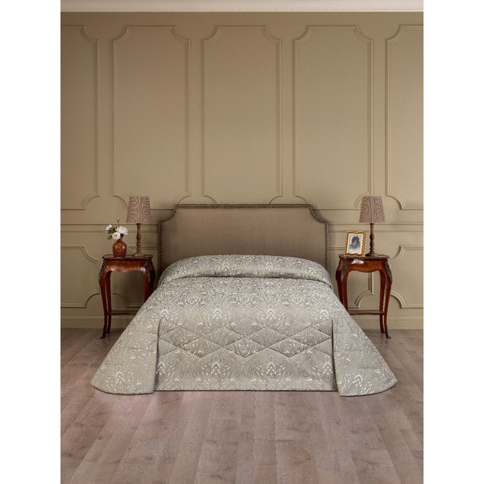 Покрывало АЛЬДА, размер 240×260 см-1 шт., серый