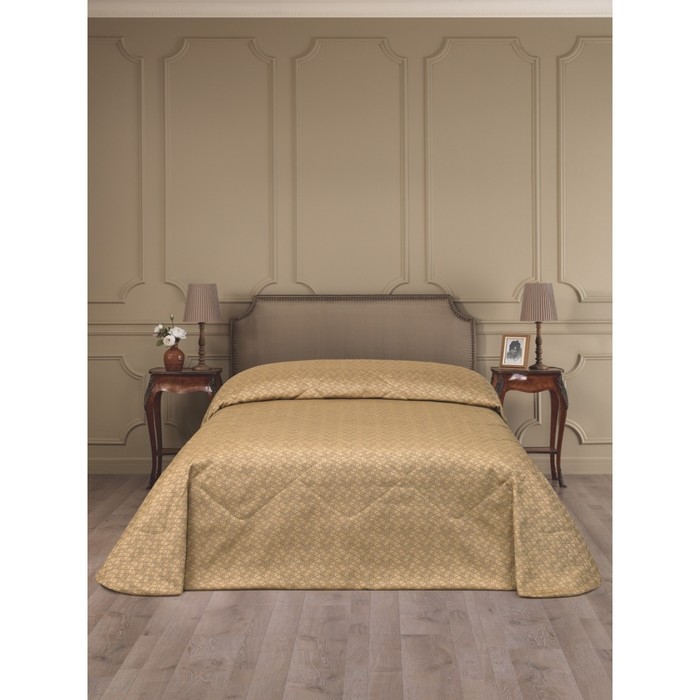 Покрывало МОНТИ, размер 240×260 см-1 шт., золотой