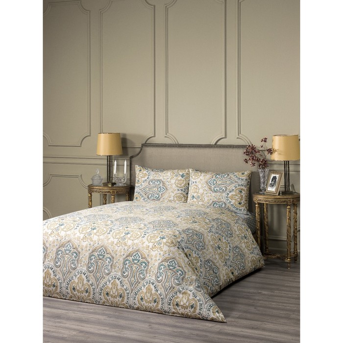 КПБ ВАЛЕДЖО евро, 230×250 см, 200×210 см, 50×70 см-2 шт., желтый