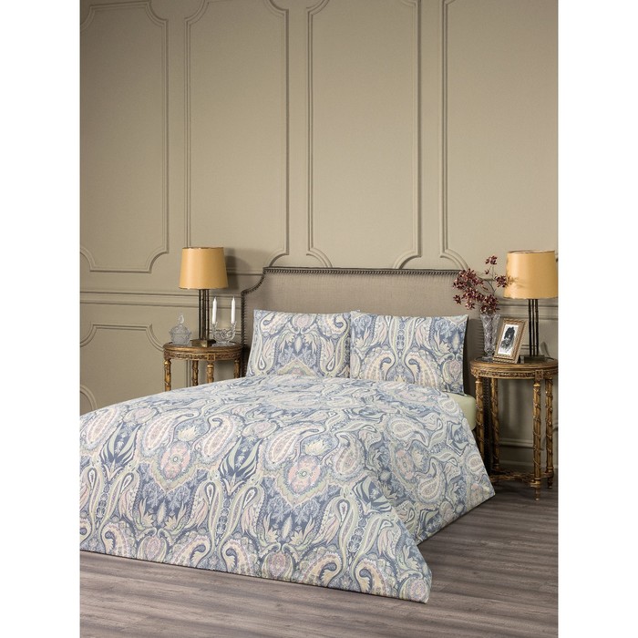 КПБ БОРМИО евро, 230×250 см, 200×210 см, 50×70 см-2 шт., экрю