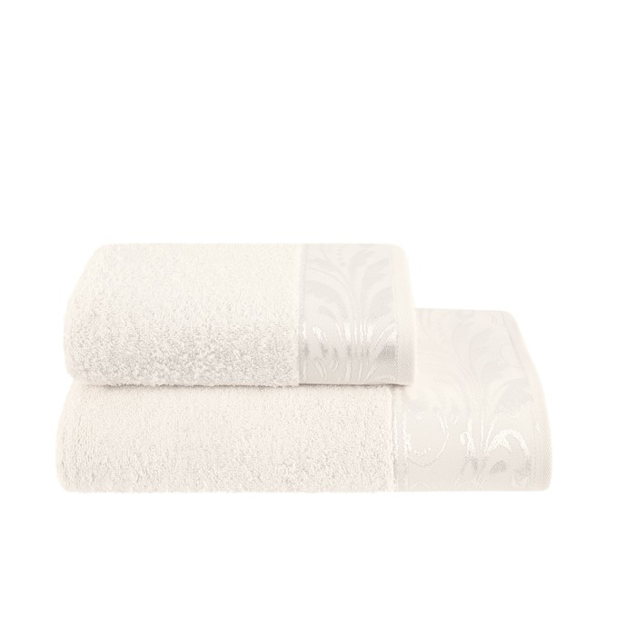 Полотенце ЭМБЕРЛИ, размер 50×100 см, бежевый