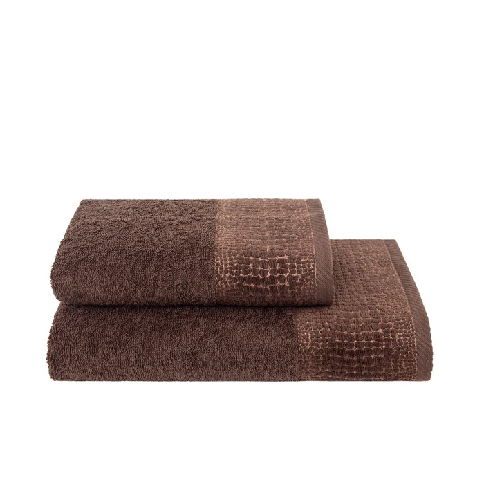 Полотенце ДАРИАН, размер 50×100 см, коричневый