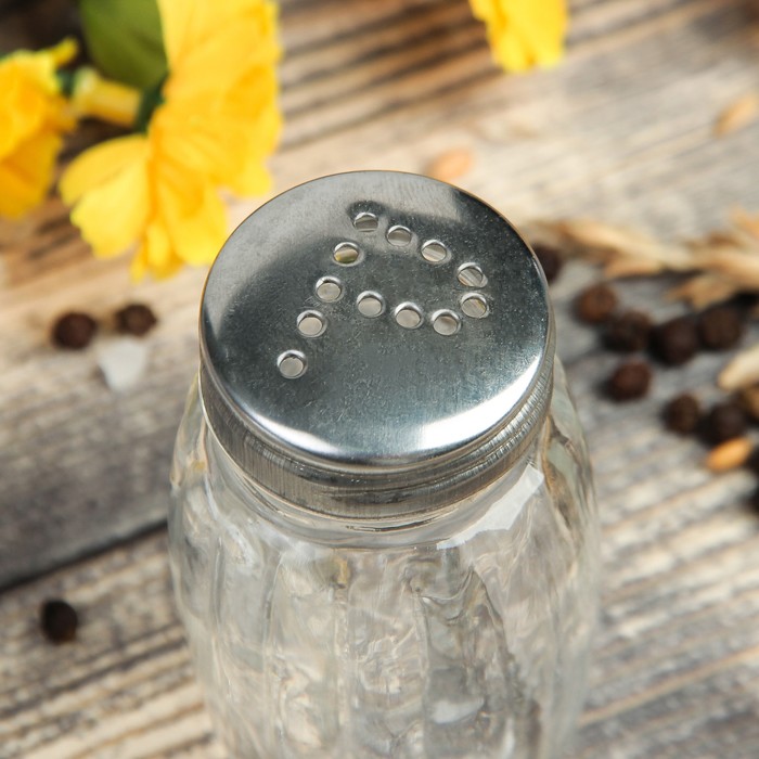 Солонка 50 мл "Классика", высота 7 см, МИКС