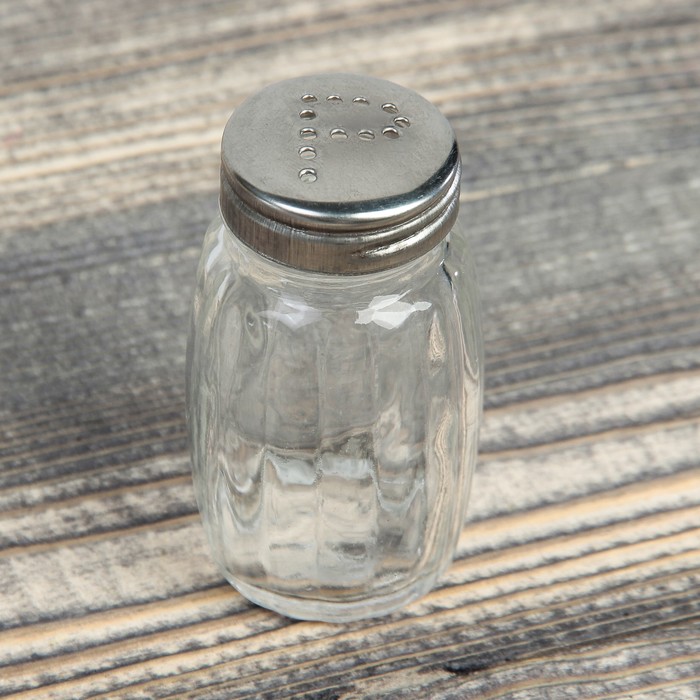 Солонка 50 мл "Классика", высота 7 см, МИКС