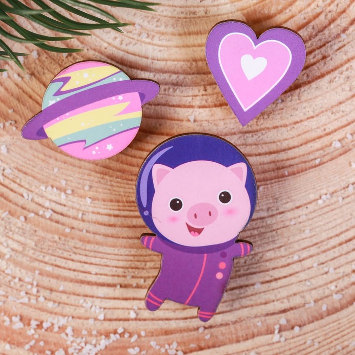 Набор значков "Улётного года"