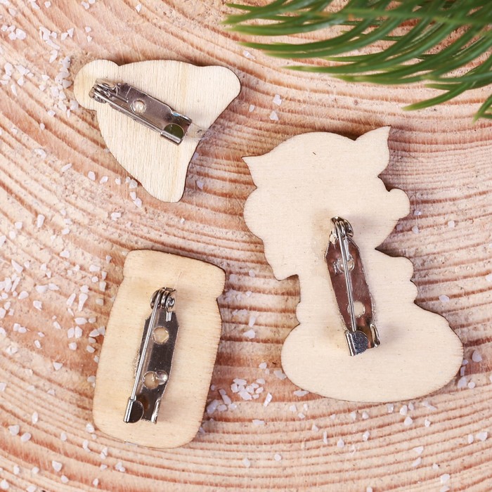 Набор значков "Веселья и радости"