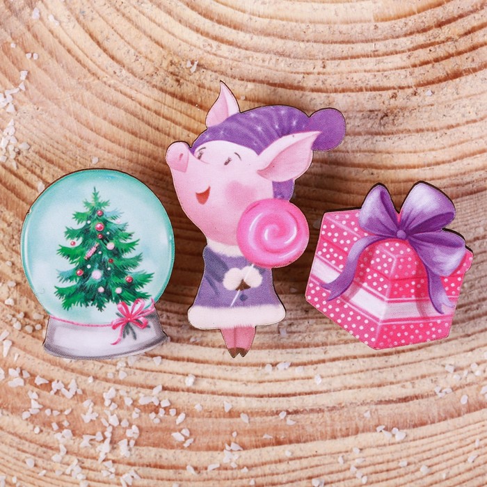 Набор значков "Чудесных мгновений"