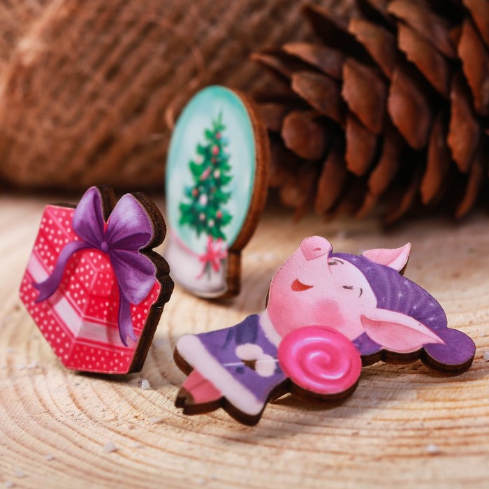 Набор значков "Чудесных мгновений"