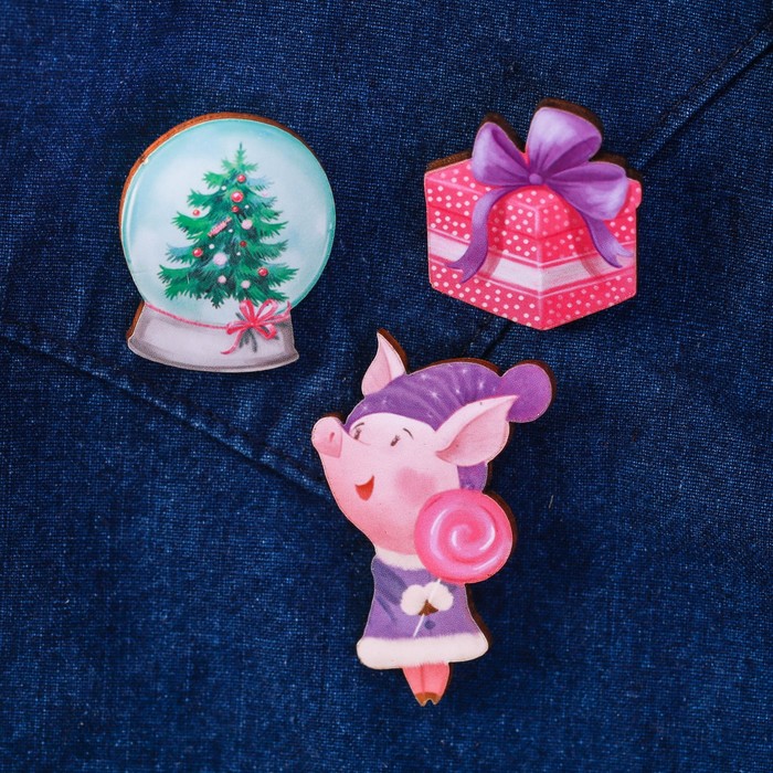 Набор значков "Чудесных мгновений"