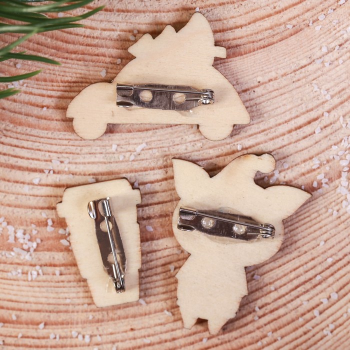 Набор значков "Тепла, любви, счастья"