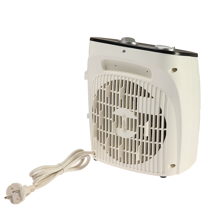 Тепловентилятор Zanussi ZFH/S-201, 2000 Вт, вентиляция, 25 м2, белый