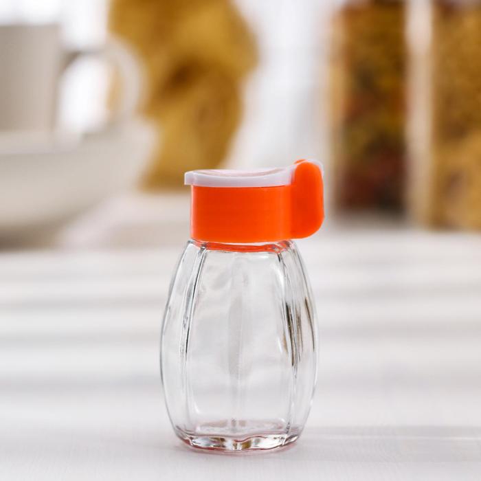 Солонка 30 мл для специй "Яркая" h=8 см, цвет МИКС