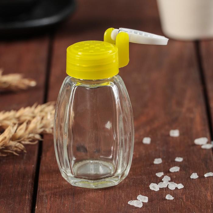 Солонка 30 мл для специй "Яркая" h=8 см, цвет МИКС