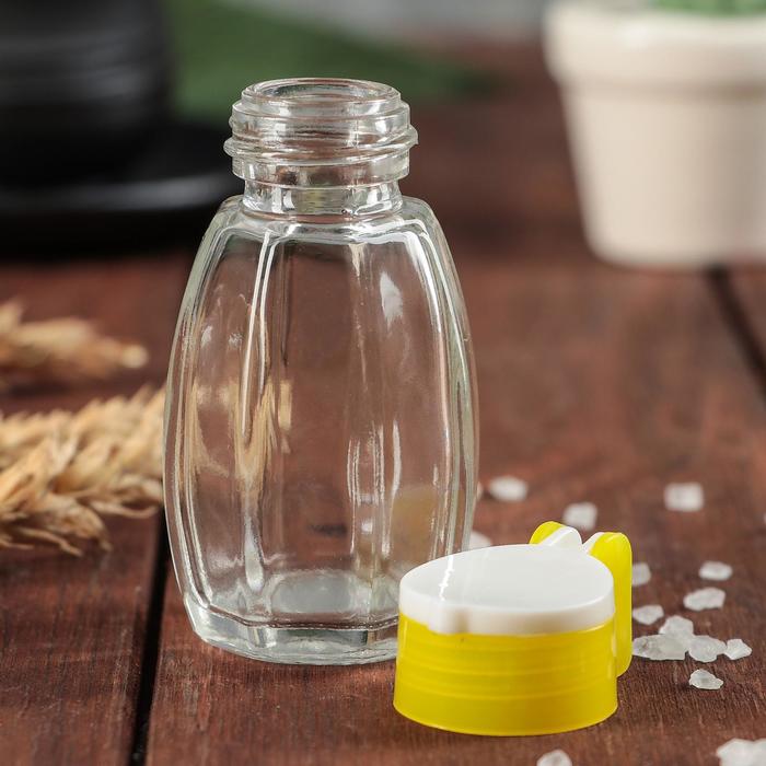 Солонка 30 мл для специй "Яркая" h=8 см, цвет МИКС