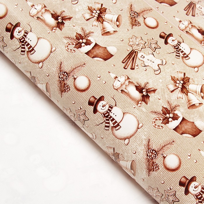 Бумага упаковочная "Суета" 0.685 х 10 м