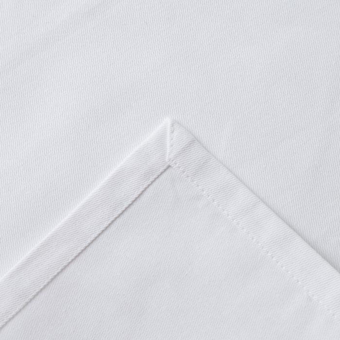 Дорожка на стол "Этель" 40х140, саржа, цвет белый, 100% хл