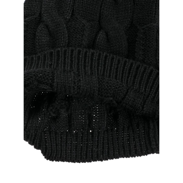 Шапка, размер 35×25 см, цвет чёрный