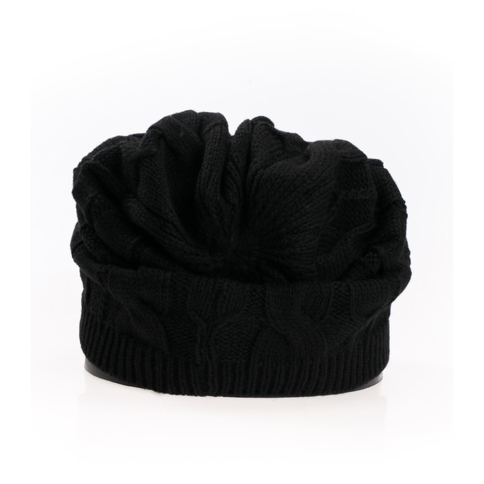 Шапка, размер 35×25 см, цвет чёрный