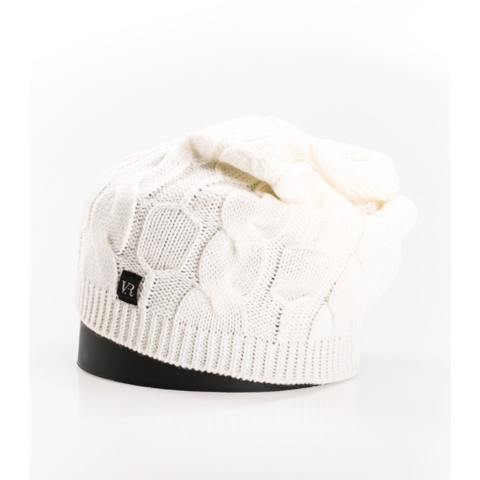 Шапка, размер 35×25 см, цвет белый