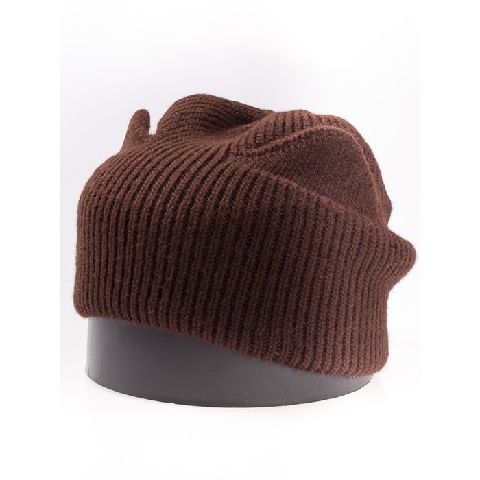 Шапка, размер 35×25 см, цвет коричневый