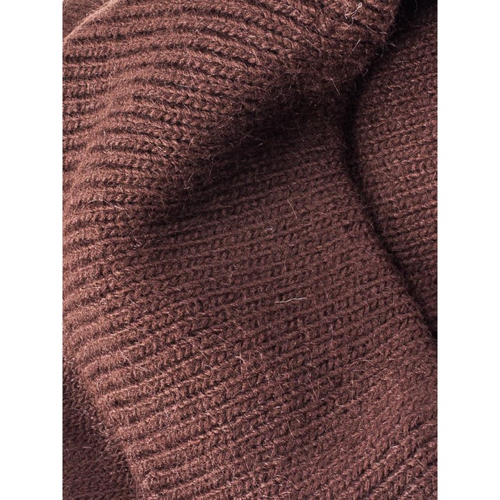 Шапка, размер 35×25 см, цвет коричневый