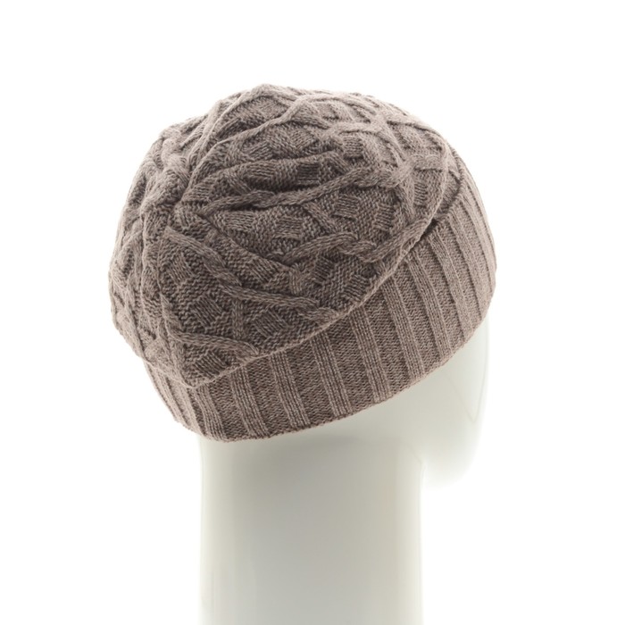 Шапка, размер 35×25 см, цвет бежевый