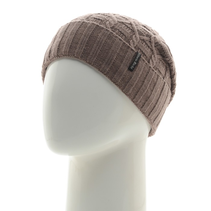 Шапка, размер 35×25 см, цвет какао