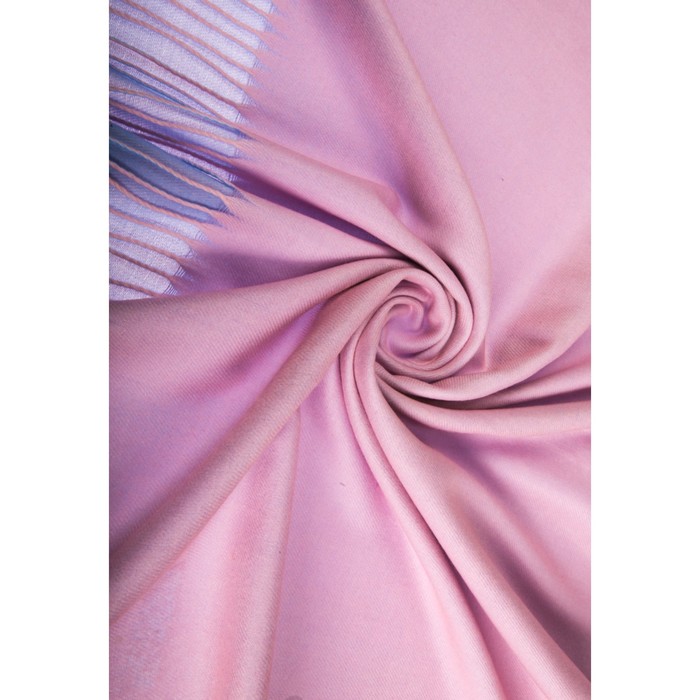 Шарф, размер 194×70 см, цвет розовый