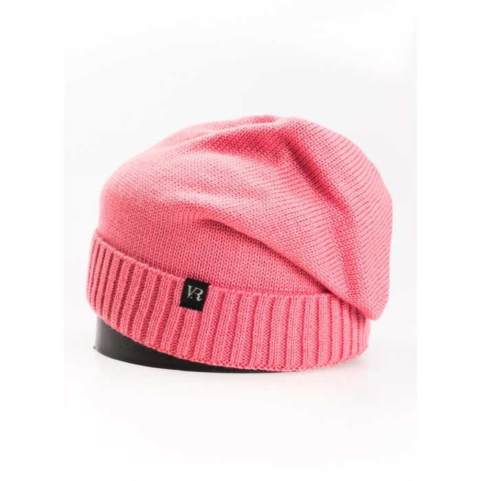 Шапка, размер 35×25 см, цвет коралловый