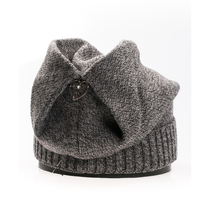 Шапка, размер 35×25 см, цвет светло-серый