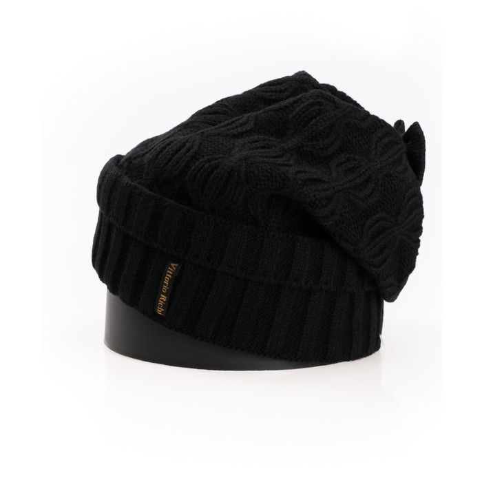 Шапка, размер 35×25 см, цвет чёрный
