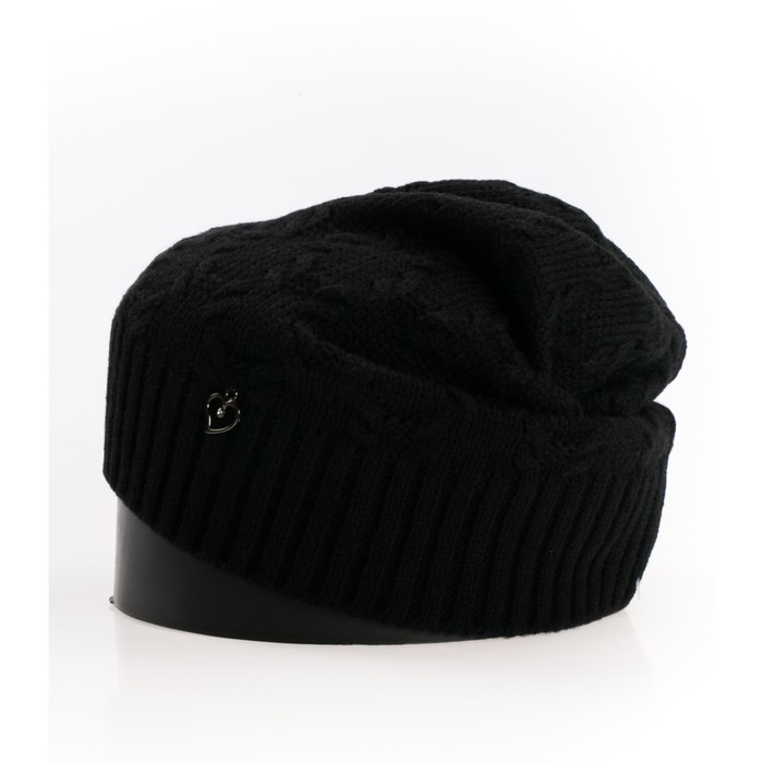 Шапка, размер 35×25 см, цвет чёрный