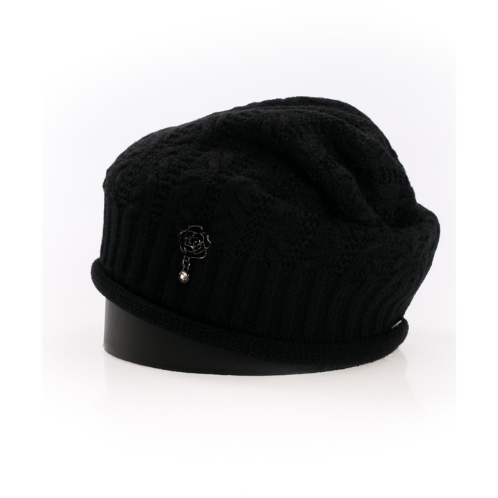 Шапка, размер 35×25 см, цвет чёрный