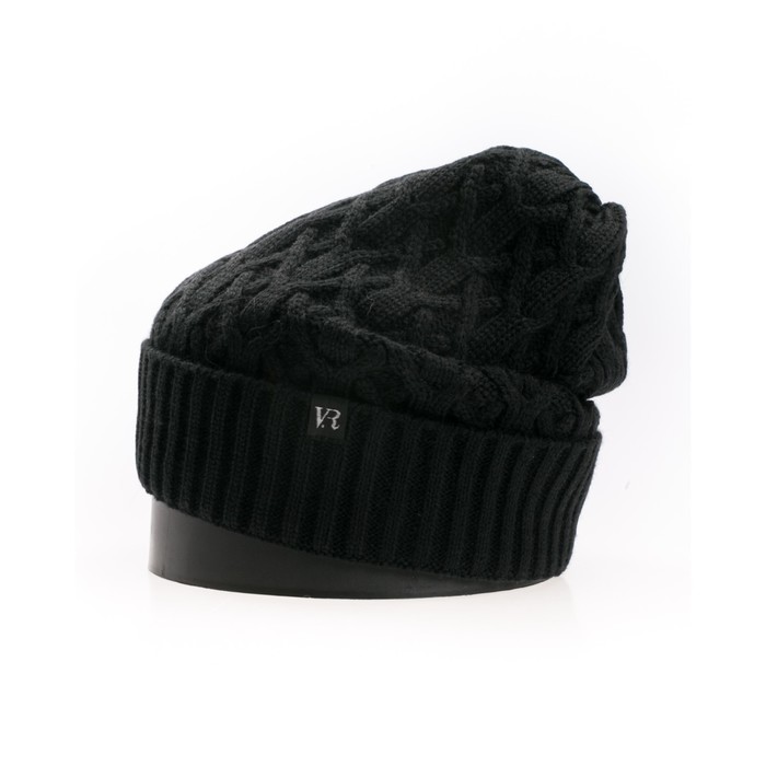 Шапка, размер 35×25 см, цвет чёрный