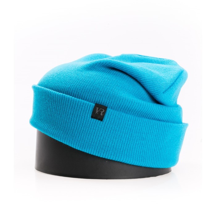Шапка, размер 35×25 см, цвет бирюзовый