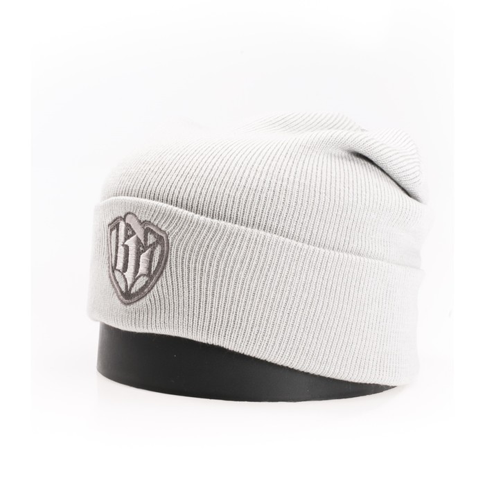 Шапка, размер 35×25 см, цвет светло-серый