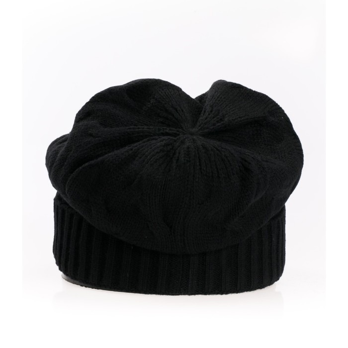 Шапка, размер 35×25 см, цвет чёрный