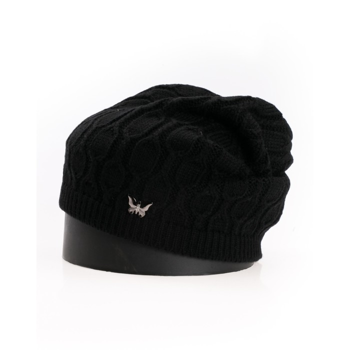 Шапка, размер 35×25 см, цвет чёрный