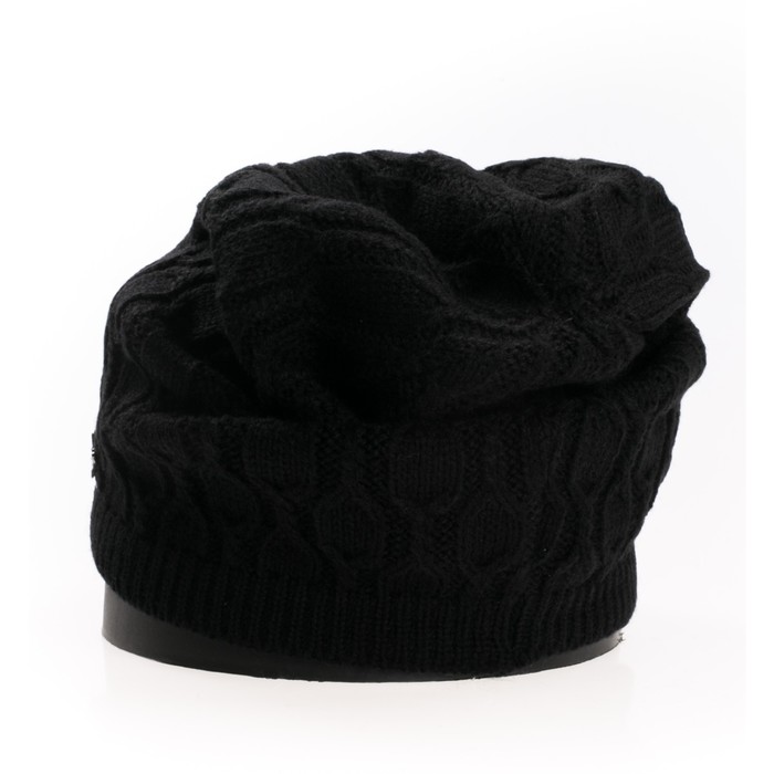 Шапка, размер 35×25 см, цвет чёрный