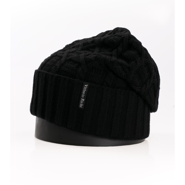 Шапка, размер 35×25 см, цвет чёрный