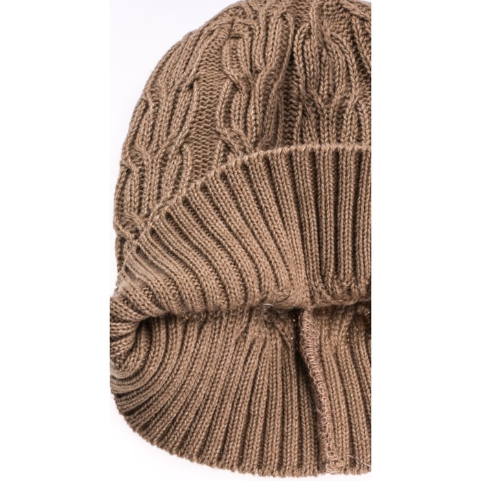 Шапка, размер 35×25 см, цвет бежевый